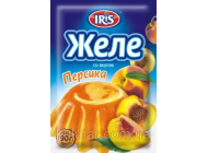 Желе зі смаком Персика 90г ТМ Iris