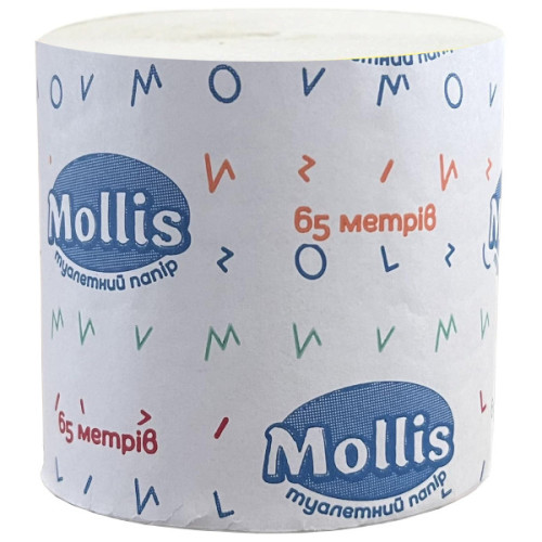 Туалетний папір "А" "Mollis" фото 1 з 1