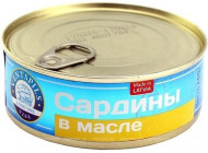 Сардини в олії Венспілс (Латвія) 240г