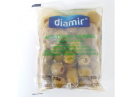 Оливки зелені без кісточки Diamir 180г