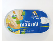 Філе скумбріїі в олії Fisher King 170г.