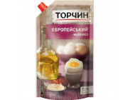 Майонез Європейський 160г. ТМ Торчин
