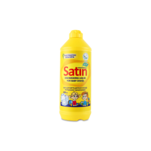 Засіб для миття дитячого посуду Satin Natural Balance, 500мл фото 1 з 1