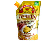 Гірчиця Міцна 130гр д/пак Тм Королівський Смак