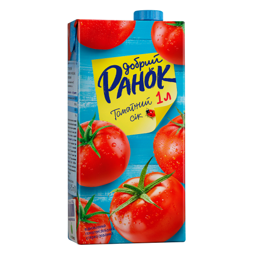 Сік томатний Ранок 1 л. фото 1 з 1