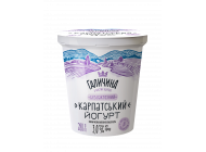 Йогурт безлактозний ст без цукру Карпатський 3% 280г ТМ Галичина																														