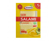 Сир нарізка Salami Mlekpol 400г