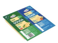 Сир нарізка Gouda/Edam Mlekpol 500г 