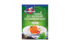  Приправа к моркови по-корейски острая 30г ТМ Чемпион
