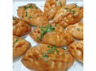 Пиріжок печений з горохом Tisto Bar 